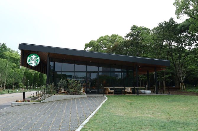 大阪城公園森ノ宮店の外観