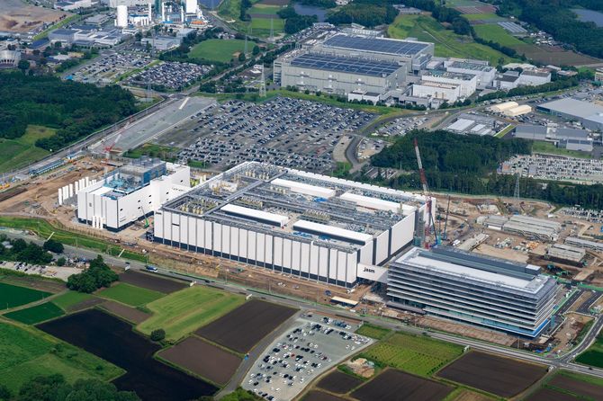 世界的半導体メーカーの台湾積体電路製造（TSMC）の熊本工場