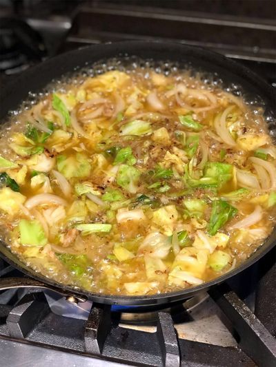 「ラーメン」調理写真
