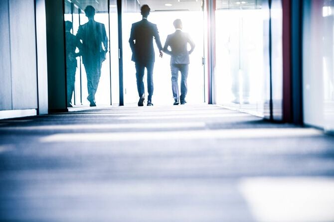 オフィスのビジネスマン