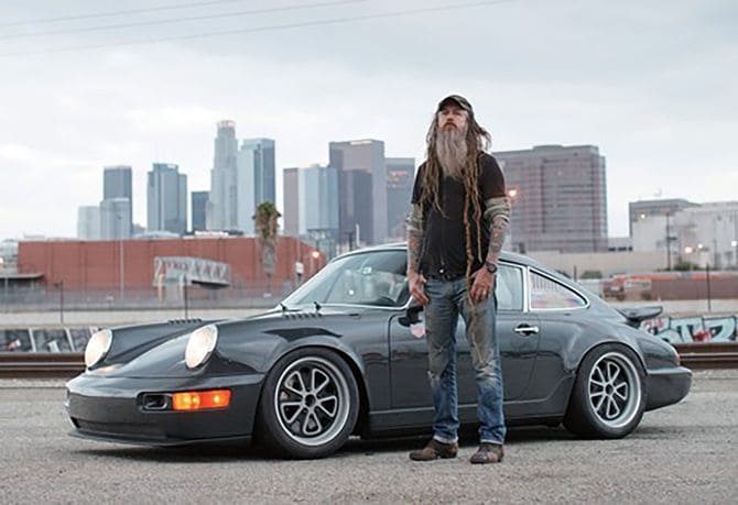 1990年式964　現在に至るまで、俺の作品のなかでは最もパフォーマンス重視の車