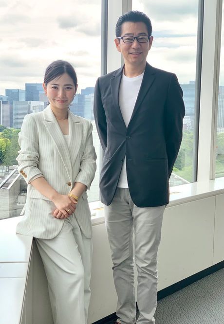 諸沢さんの人間性に、社長打診を決意したと西牧大輔現会長は語る。