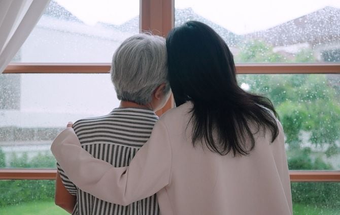 よりそう母娘