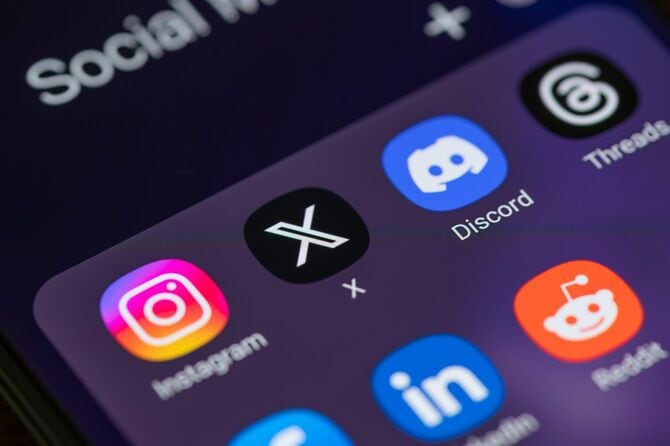 ソーシャルメディアアプリ