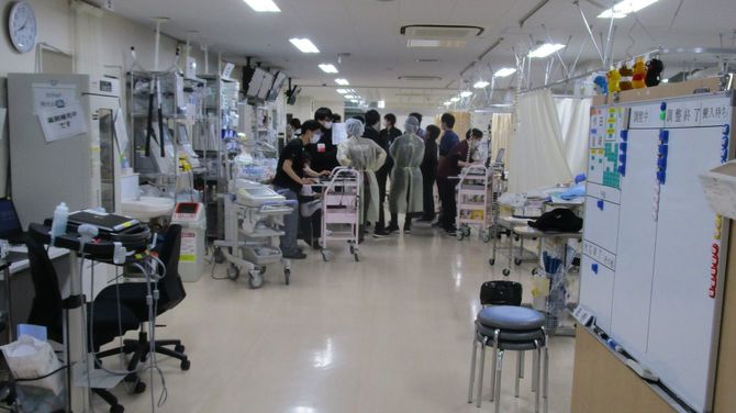 年明けのERの様子