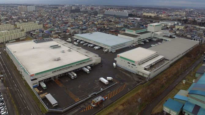 宅配トドックの倉庫