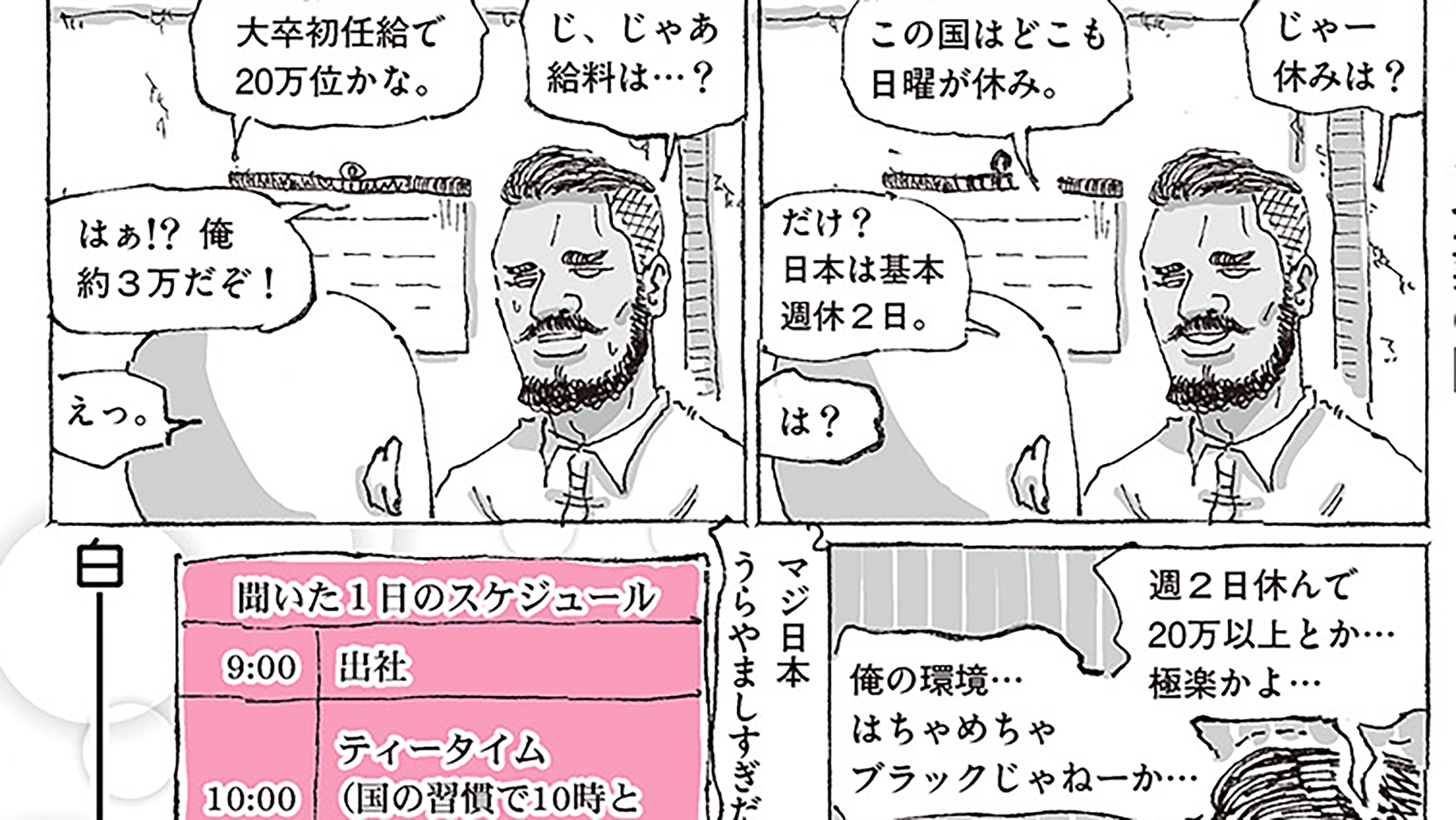 現地の会社員に聞く､海外のブラック企業の闇…――『つかれたときに読む海外旅日記』第1話 ｢コミック『つかれたときに読む海外旅日記』｣ |  PRESIDENT Online（プレジデントオンライン）