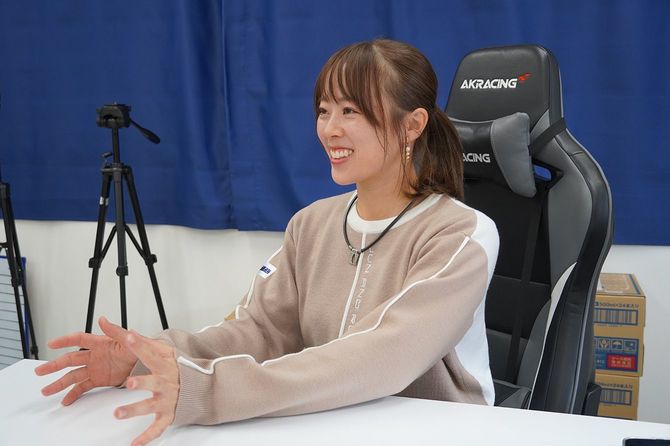 女子ゴルファーの笹原優美選手