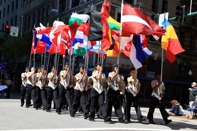2014年4月26日 バージニア州ノーフォークで毎年開催されるNATO国家パレード