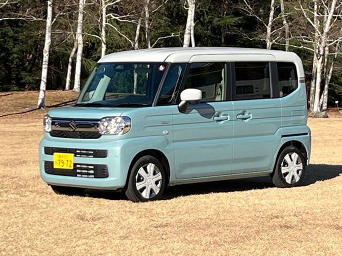 ゴツさを感じる新型スペーシア