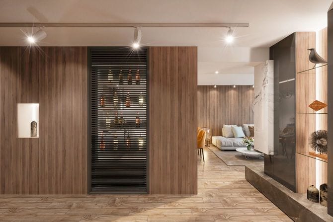 モダンなインテリア