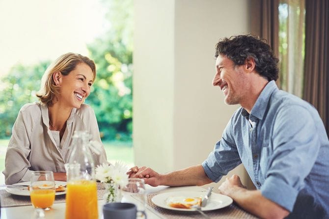 あなたと一緒にいることで朝食が完璧になる