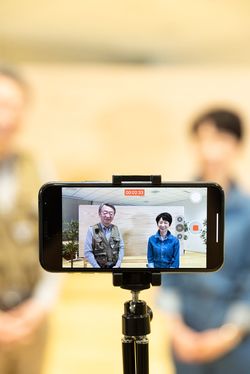 池上彰さんと増田ユリヤさん