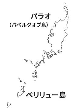 美しいサンゴ礁の島、ペリリュー島。島内には防空壕跡や戦車、洞窟などの戦跡が数多く残っている
