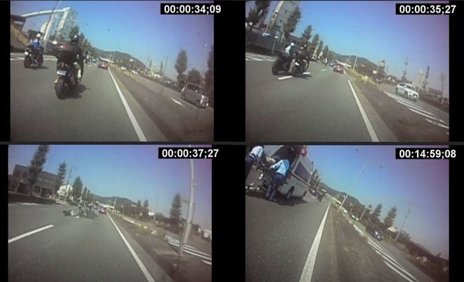 事故時の静止画像