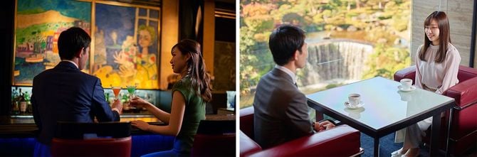 お見合いもデートも、場所の相談や予約をしてくれる。