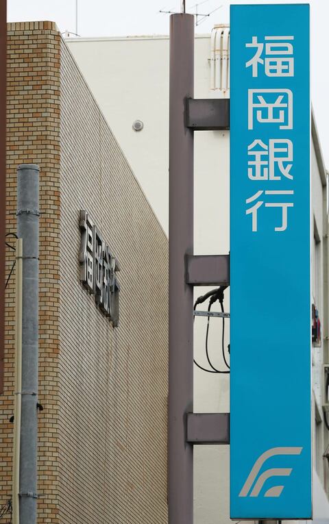 福岡銀行の看板