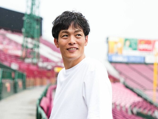 楽天イーグルスアカデミーで指導者を務める聖澤諒氏