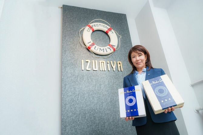 泉屋東京店社長の泉由紀子さん