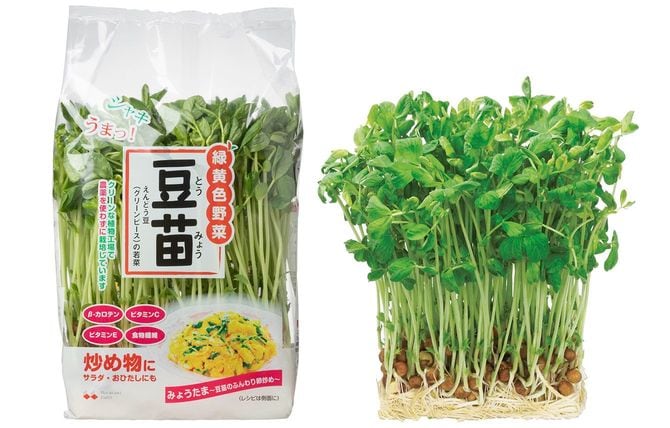 “家計のお助け野菜”として親しまれる豆苗は、危機に陥った村上農園を救った“お助け野菜”でもあった。