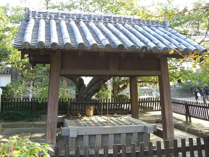 松山城本丸の井戸