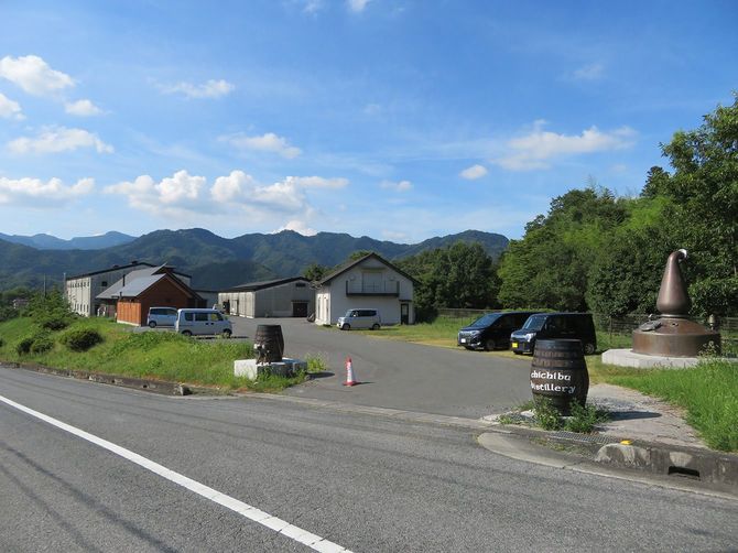 埼玉県秩父市にあるベンチャーウイスキー秩父蒸溜所