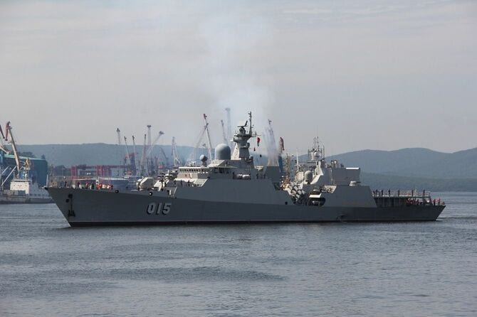 ベトナムのゲパルト級フリゲート艦「チャン・フン・ダオ(陳興道)」