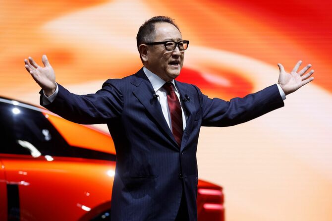 トヨタの豊田章男会長