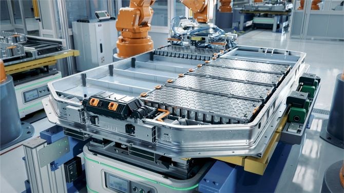 自動車産業用バッテリー