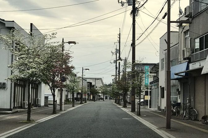 広島県庄原市の通り