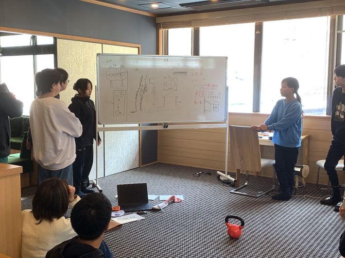 インフィニティの森へのものづくりについてのアイデア出し