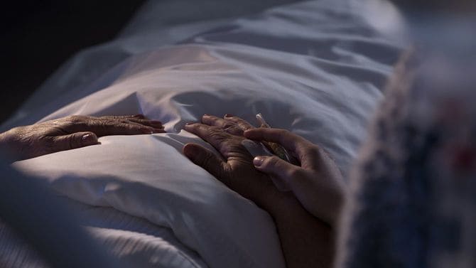 重症患者に寄り添う家族