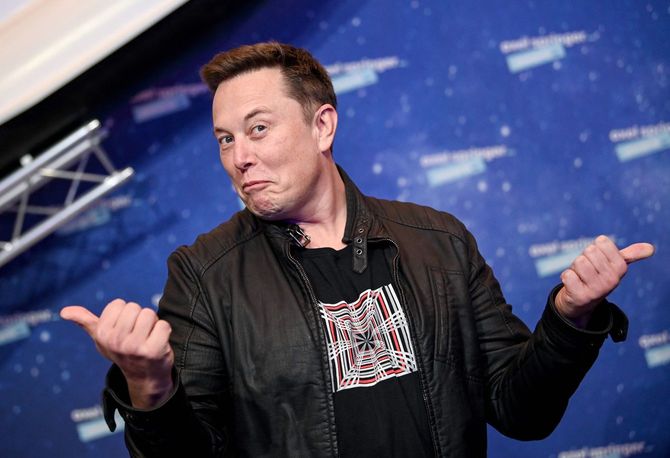 米実業家のイーロン・マスク氏（＝2020年12月1日、ドイツ・ベルリン）