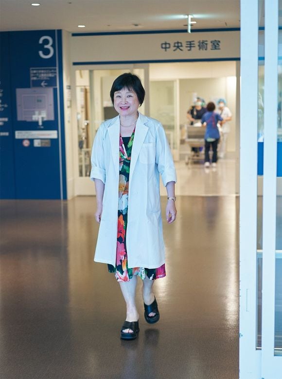 大阪医科薬科大学の消化器外科医・河野恵美子さん