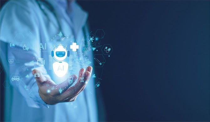 医療AIのイメージ