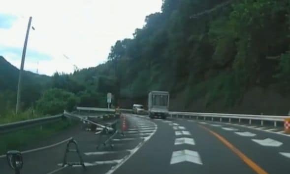 事故直前の様子