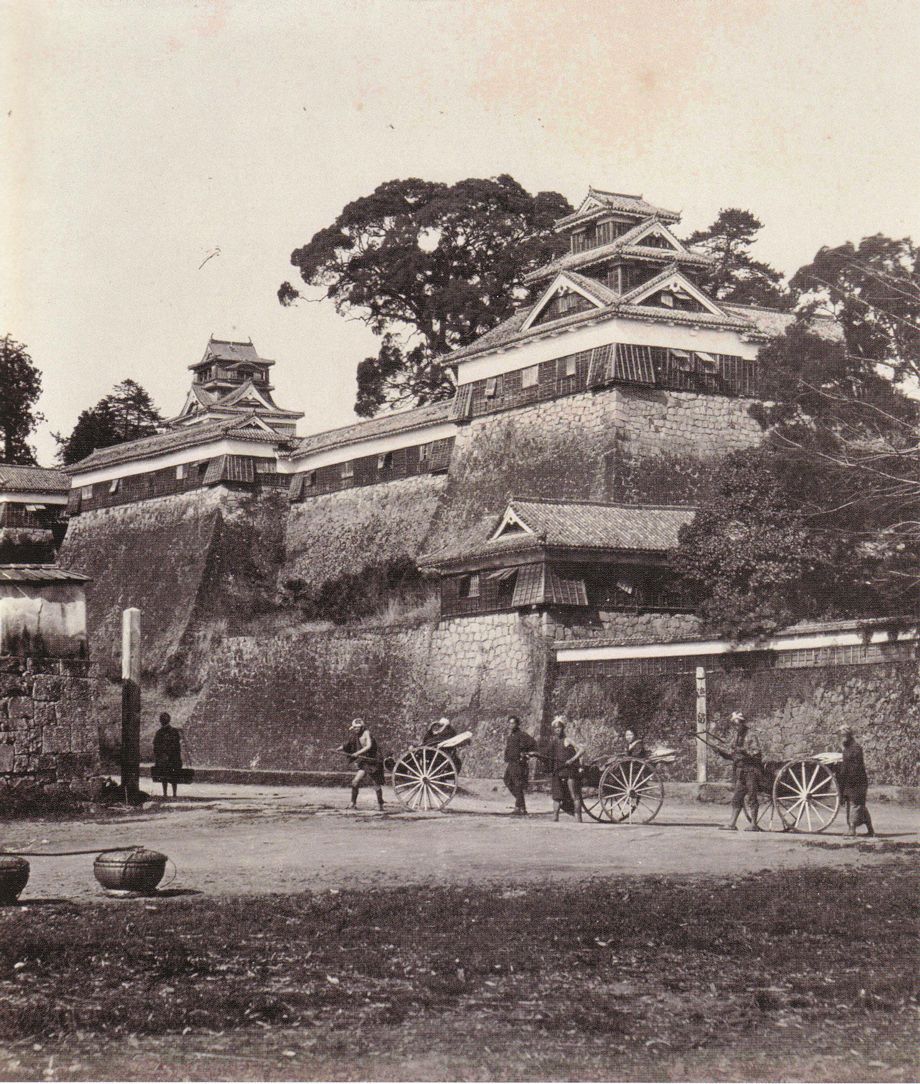 1874年、熊本城