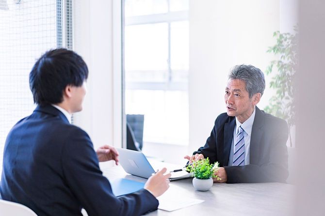 上司と部下の面談