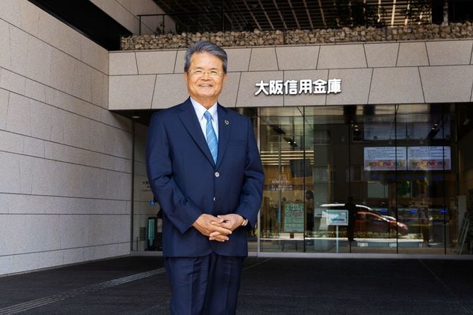 大阪信用金庫 理事長 髙井嘉津義（たかい・かずよし）