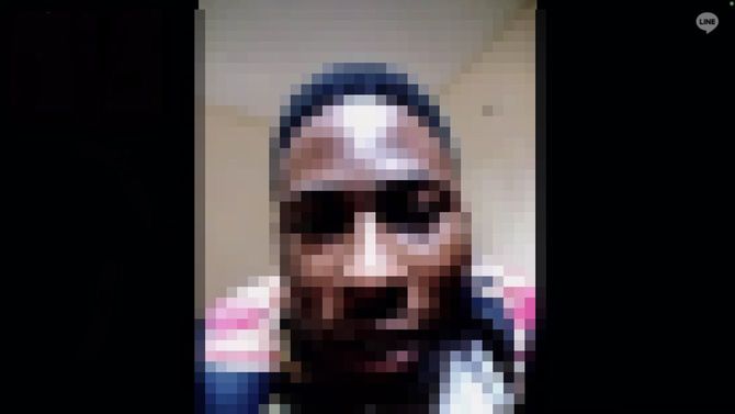 ビデオ通話に応じた詐欺師