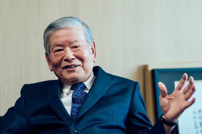 Jリーグ初代チェアマンの川淵三郎さん