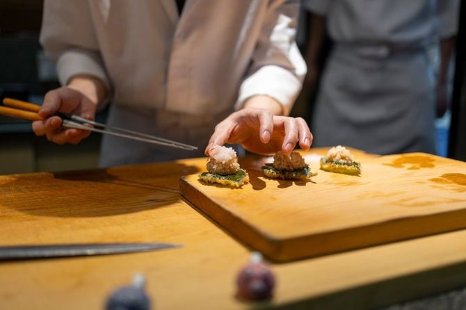 日本食を作る職人