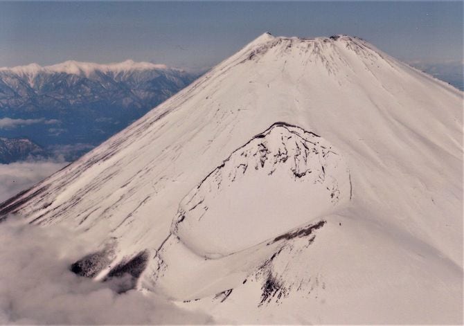 世界文化遺産の富士山