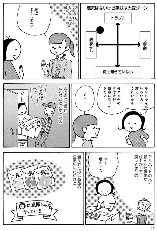 田房永子『人間関係のモヤモヤは3日で片付く　忘れられない嫌なヤツも、毎日顔を合わせる夫も』（竹書房）