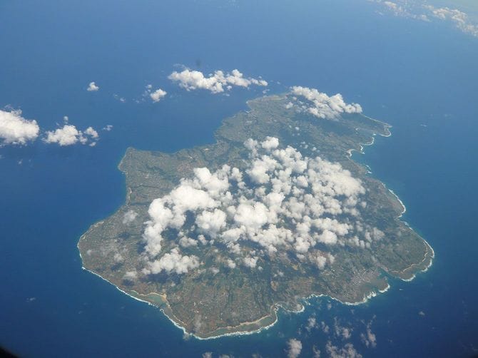 徳之島全景