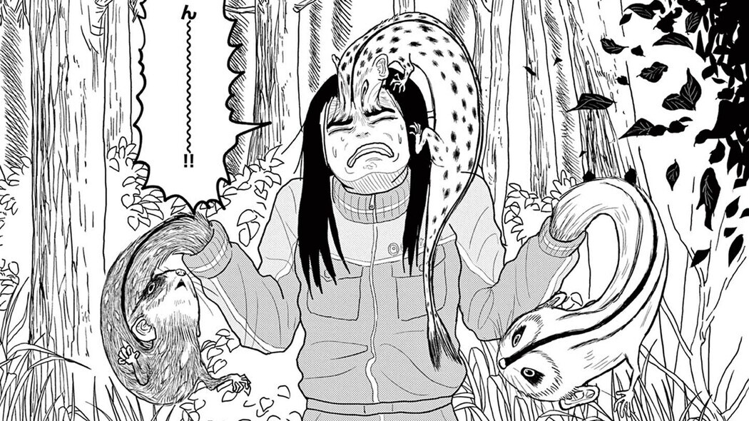 化け物対化け物｡巻き込まれた主人公にも変化が…!?――『んば！』第1巻 第5話 ｢コミック『んば！』｣