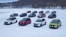 氷の上は｢普段の10倍｣滑りやすい…日産｢ノートe-POWER｣が氷上試乗で見せた実力