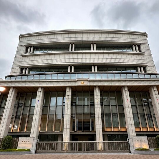 東京・信濃町にある「広宣流布大誓堂」と呼ばれる創価学会の本部施設