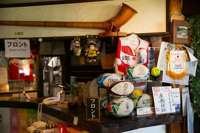 ラガーマンはもちろん、他の競技のアスリートも利用してきた