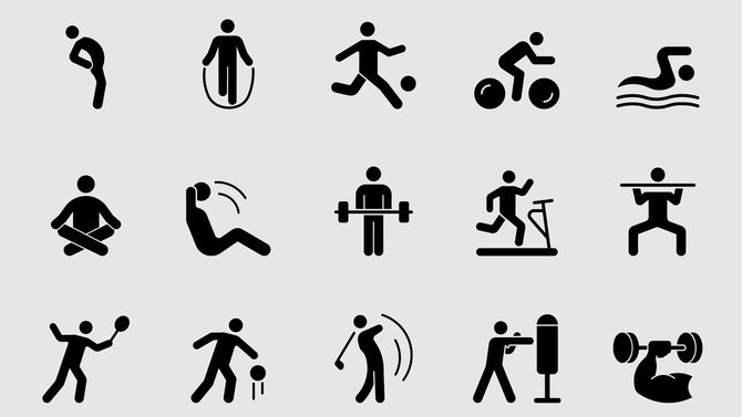 スポーツのピクトグラム